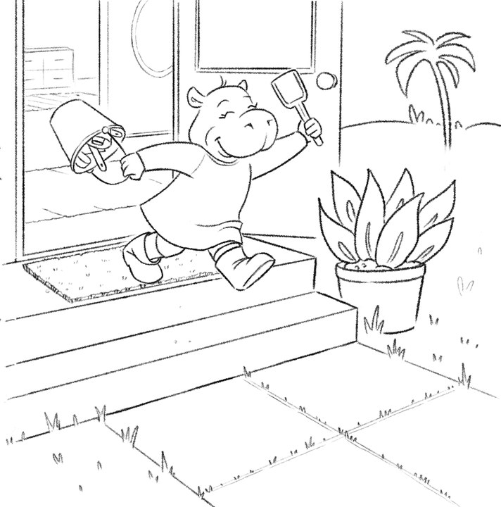 Free printable Kingdom Cubs coloring page