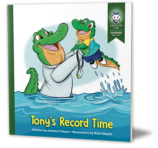 Tonys Record Time book cover