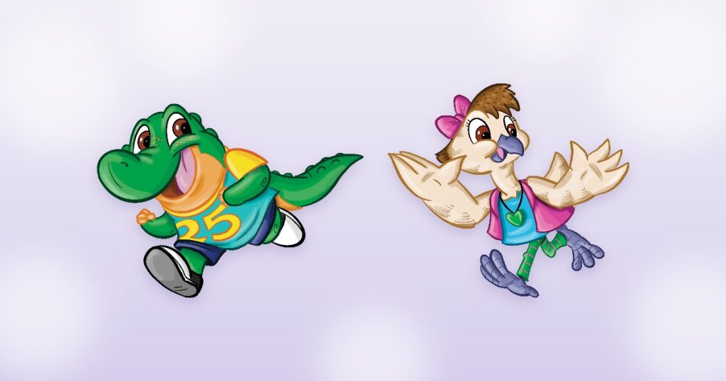 Tony and Emma from the Kingdom Cubs books